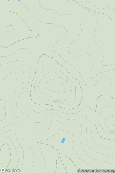 Thumbnail image for Knowle Hill [South West England] [SX796678] showing contour plot for surrounding peak